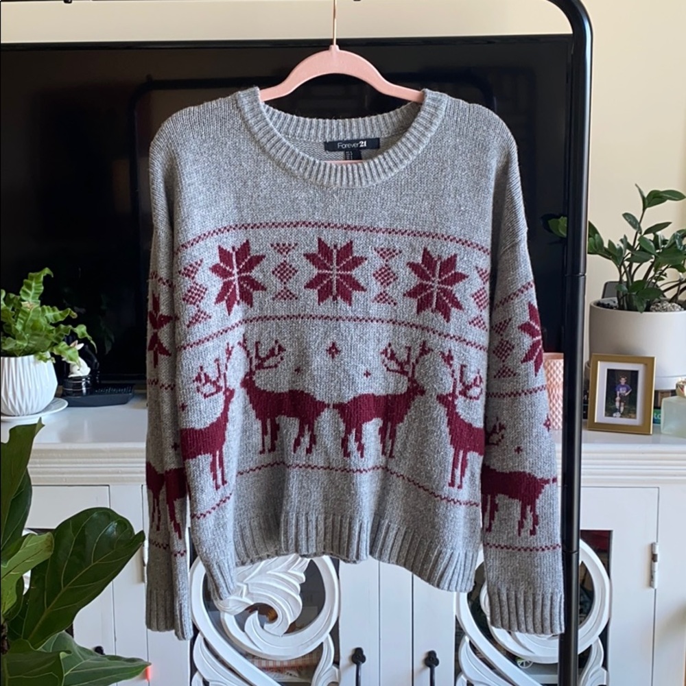 Reindeer Sweater